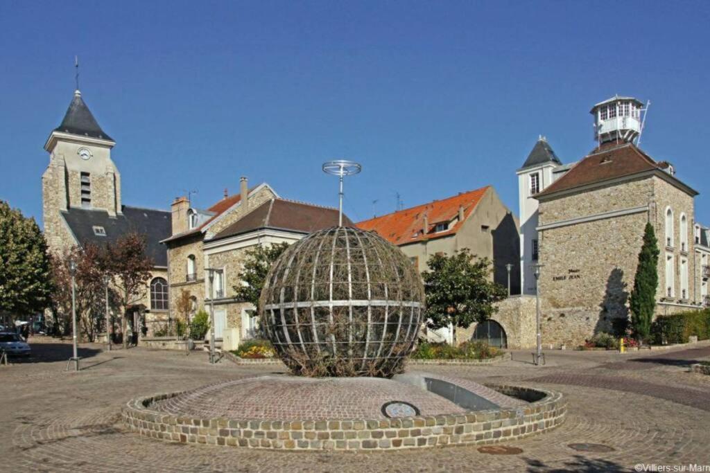 Logement cosy proche Paris et Disneyland Villiers-sur-Marne Extérieur photo